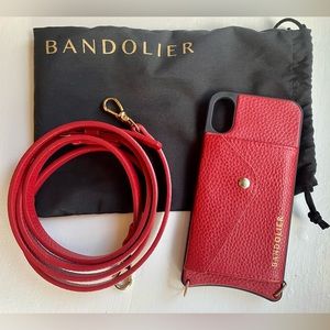 Bandolier Emma Phone Case Red iPhone X / XS